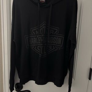 Harley-Davidson Black Logo Women's Sweatshirt